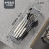 X51-8159M retractable storage box, cosmetic sorting box, new tableware storage rack Application Scenario